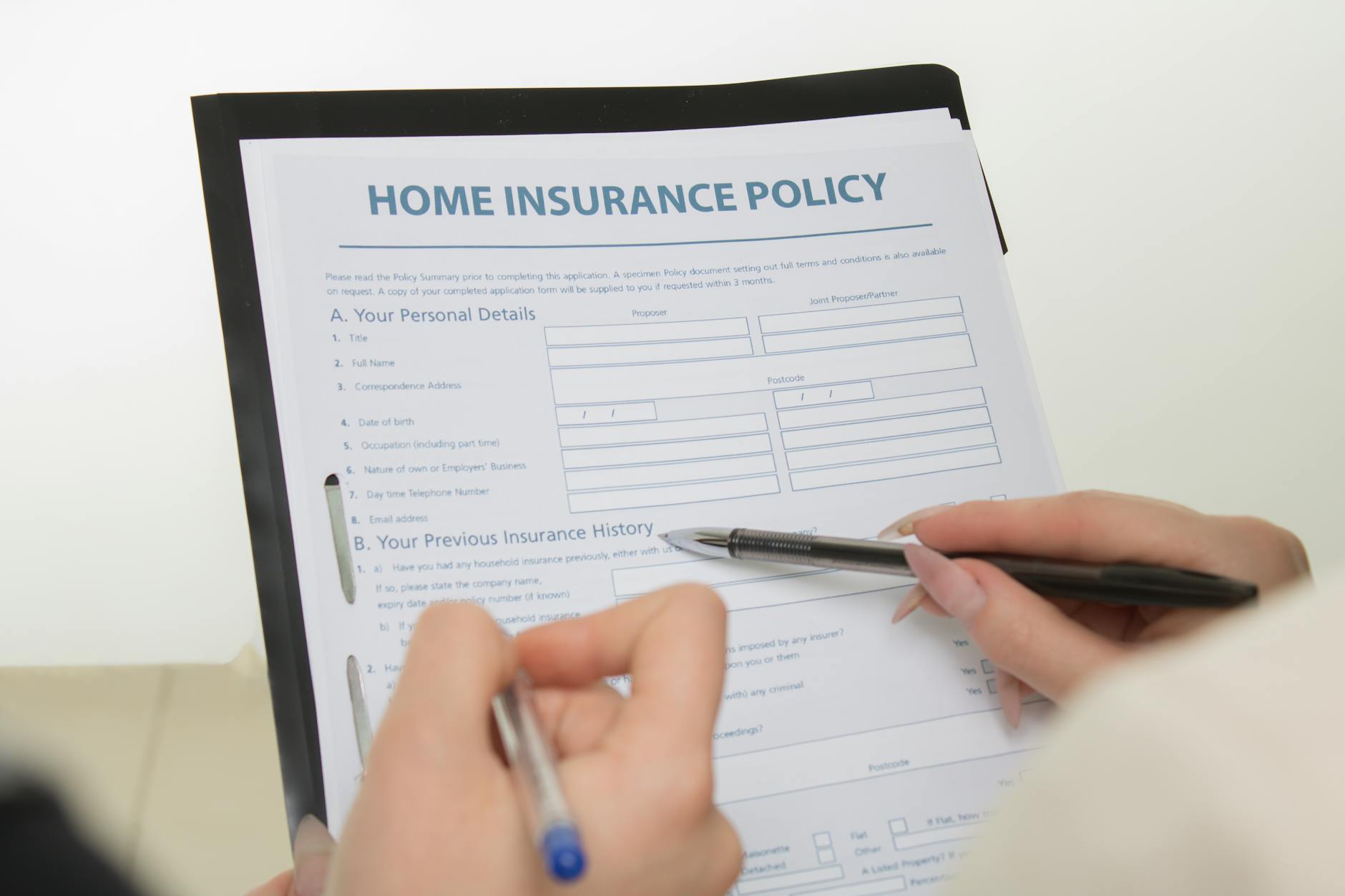 Home insurance category visual